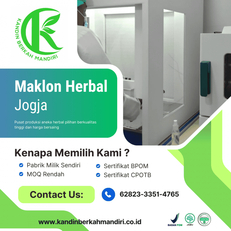Maklon Herbal jogja